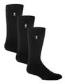 HEAT HOLDERS Herren-Socken - Die Ultimativen Thermosocken - Größe EU 39-45 - Schwarz (3 Paar Packung) x 3 pairs