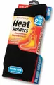 HEAT HOLDERS - 2.3 Tog Thermosocken, Schwarz 6-11