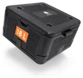 Faltbare Thermobox in schwarz - ca. 38 x 38 x 22 cm - EPP Styropor Box faltbar (Größe: S)