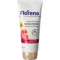 Florena Handcreme Stärkende Pflege, Traubenkernöl und Sojaöl, für trockene Haut, 100ml
