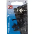 Prym Haken, Metal, Schwarz, 9,5 mm Größe, 3