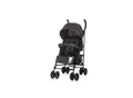 Chipolino Kinderwagen Milano Buggy bis 22 kg, Rückenlehne verstellbar, faltbar schwarz
