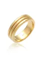 Partnerring "Paarring Drei Ringe Trauring Hochzeit 925 Silber" Gold 62 mm