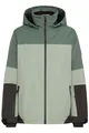 NORTH BEND NBMona Damen Skijacke Winterjacke Snowboardjacke Outdoor wasserdicht wasserfest 10000 mm Wassersäule mit Kapuze Schneefang Manschetten Skipasstasche, Größe:40, Farbe:Balsam Green (3058)