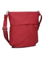 Zwei Umhängetasche in Rot - (B)27 x (H)28 x (T)13 cm, Damen