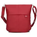 Zwei Mademoiselle.M Schultertasche 27 cm  rot