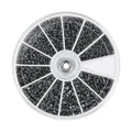 M1 M1.2 M1.4 M1.6 Kleine Schrauben Muttern Sortiment Kit 600pcs 12 Arten für ...