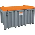 Werkzeugbox B1200xT790xH750mm PE grau/orange 400l