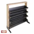 BELLISSA Hochbeet "INALTO M4", BxHxL: 32 x 100 x 100 cm, verzinkter Stahl - silberfarben