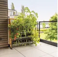 Hochbeet Vertikalbeet bellissa Inalto M4 100 x 32 x 100 cm silber