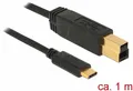 DELOCK 83675 - Kabel USB 10 Gb/s C-Stecker > B-Stecker 1 m