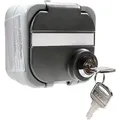 Rev - Aquatop Feuchtraum Abschließbare Steckdose Mit Schloss Schlüssel Ip44 Aufputz