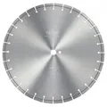 VEVOR Diamantsägeblatt Betonsägeblatt 45 cm für Nass- oder Trockenarbeiten, 12 mm Diamantsegmentsägeblatt mit flachen Zähnen, Mittellochdurchmess