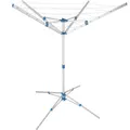 tectake Wäschespinne Mobile Wäschespinne, aus Aluminium