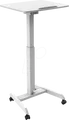 ROLINE 17021548 - Workstation, rollbar, höhenverstellbar, weiß