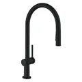 hansgrohe HG Einhebel-Spültischmischer 210 TALIS M Ausziehbrause mattschwarz (72800670)