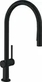 Stehende Küchenarmatur Hansgrohe Talis M54 mattschwarz