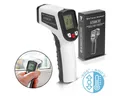 STAHLWERK Feuchtigkeitsmesser Infrarot-Laser-Thermometer ILT-600 ST -50C° bis, (Set, Set), Temperaturbereich von -50C° bis 600°C