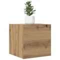 vidaXL Schrankmodule TV-Wandschrank Artisan-Eiche 30,5x30x30 cm