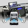 DYNAVISION Kamera Display Faltbarer Monitor für FIAT Ducato Citroën Jumper II Peugeot Boxer II, Kompatibel mit Frontkamera und Seitenkameras; DVN 6901 MO