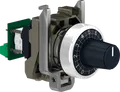 XB4BD912R10K - Potentiometer, Komplettgerät mit 10 kOhm-Widerstand, Metall