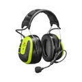 Peltor 3M WS ALERT X Gehörschützer, Persönliche Schutzausrüstung, 30 dB, Gelb, Bluetooth-Headset mit Geräuschunterdrückung und Schwenkmikrofon, Hygiene-Erinnerung, für Laute Umgebungen