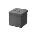 Hocker   , grau , Maße (cm): B: 30 H: 30