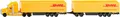 Siku Spielzeug-Eisenbahn SIKU Super, DHL Road Train (1806)
