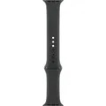 Apple Watch Sport Band Armband 46 mm M/L Schwarz Watch Ultra 2, Watch Ultra, Watch Series 10, Watch Series 9, Watch Series 8, Watch Series 7, Watch SE, Watch