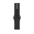 APPLE 46 mm Sportarmband (M/L), Ersatzarmband, Schwarz