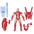 Marvel Epic Hero Series Battle Gear Iron Man Actionfigur, 10,2 cm, Avengers Super Hero Spielzeug für Kinder ab 4 Jahren