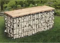 Gartenbank bellissa Gabione 100 x 30 x 46 cm