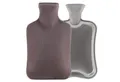Blumtal Wärmflasche mit Bezug aus Polar Fleece, (für Kinder und Erwachsene, Bettflasche zur Schmerzlinderung, aus Naturkautschuk für Kinder und Erwachsene)