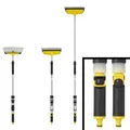 ProPlus Brosse de lavage Avec essuie-Glace et distributeur de Savon et Manche télescopique - 92-150 cm