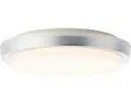 LED Außendeckenleuchte 12W 1600 lm 3000 K Ø 28 cm Devora silber/weiß