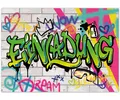 Einladungskarten Graffiti Kindergeburtstag 12er Set – coole Geburtstagseinladung