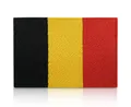 Belgien Flagge Patch | Belgium Fahnen Aufnäher, Länder Bügelbilder, Aufbügler