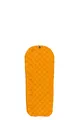 Sea to Summit Ultraleichte, isolierte Schlafunterlage für Rucksackreisen, Größe XS (127 x 54,6 x 5,1 cm), Orange/Abendrot im Zickzackmuster (Sunset Chevron)