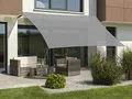 Schneider Sonnensegel Teneriffa, Silbergrau, 500 x 360 cm rechteckig, 235-14, HDPE-Gewebe, 2.5 kg