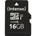 Intenso microSDHC 16GB Class 10 UHS-I U1 Performance (16 GB, microSDHC, U1, UHS-I) (3424470)