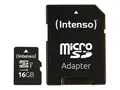 Intenso Performance - Flash-Speicherkarte (microSDHC/SD-Adapter inbegriffen)