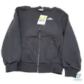 Nike Unisex Kinder S Nsw Club Fleecejacke, Black/White, S EU