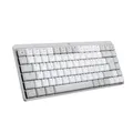 MX Mechanical Mini for Mac Pale Grey, Taktile-Switches (Leise), DE-Layout (Qwertz), Bluetooth, USB-C, Unterstützt von Logi Options+