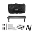 VEVOR Gitarren-Pedalboard 508x280mm Aluminiumlegierung 1,2kg Klappbar PedalBoard