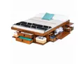 Memomad Stauraumbett MEMOMAD Stauraumbett mit Schubladen, Regalen & Lattenrost (Mehr Ordnung im Schlafzimmer, ohne zusätzliche Möbel), Bali Stauraumbett mit Schubladen, Regalfächern & Lattenrost