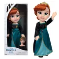 Jakks Pacific Disney Frozen 2 Puppe Königin Anna, 35 cm