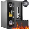 VEVOR Safe Tresor Dokumententresor Geldschrank Wandtresor 2,2 Kubikfuß Büro