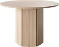 Selsey Esstisch Hexa Rund, Durchmesser 104 cm, Lindberg Eiche