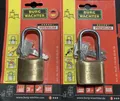 2 x Burg Wächter Vorhangschloss Profi 116 HB 40/45-verschiedenschliessend-2.WAHL