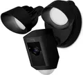 Ring Flutlicht Sicherheitskamera Plus mit Kabel schwarz